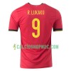 Belgio Romelu Lukaku 9 Maglia Prima Euro 2020 Manica Corta